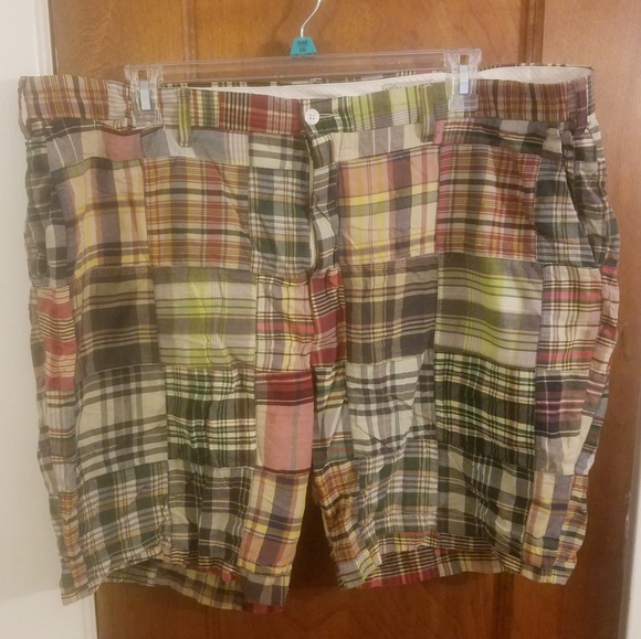 ralph lauren madras pants